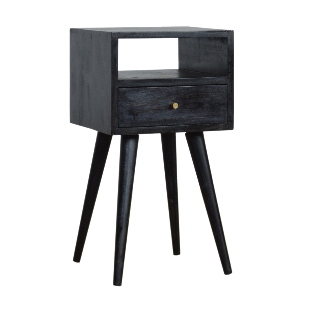 Mini Ash Black Nightstand Photo 3