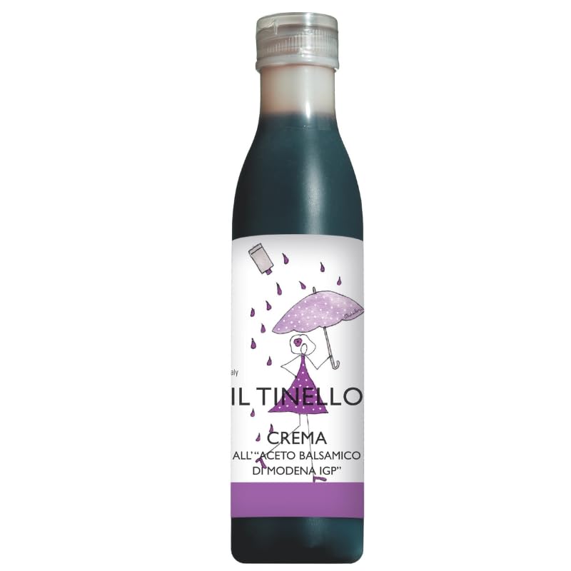 IL TINELLO, Glaze with Balsamic Vinegar of Modena IGP (8.45 fluid oz) 250ml