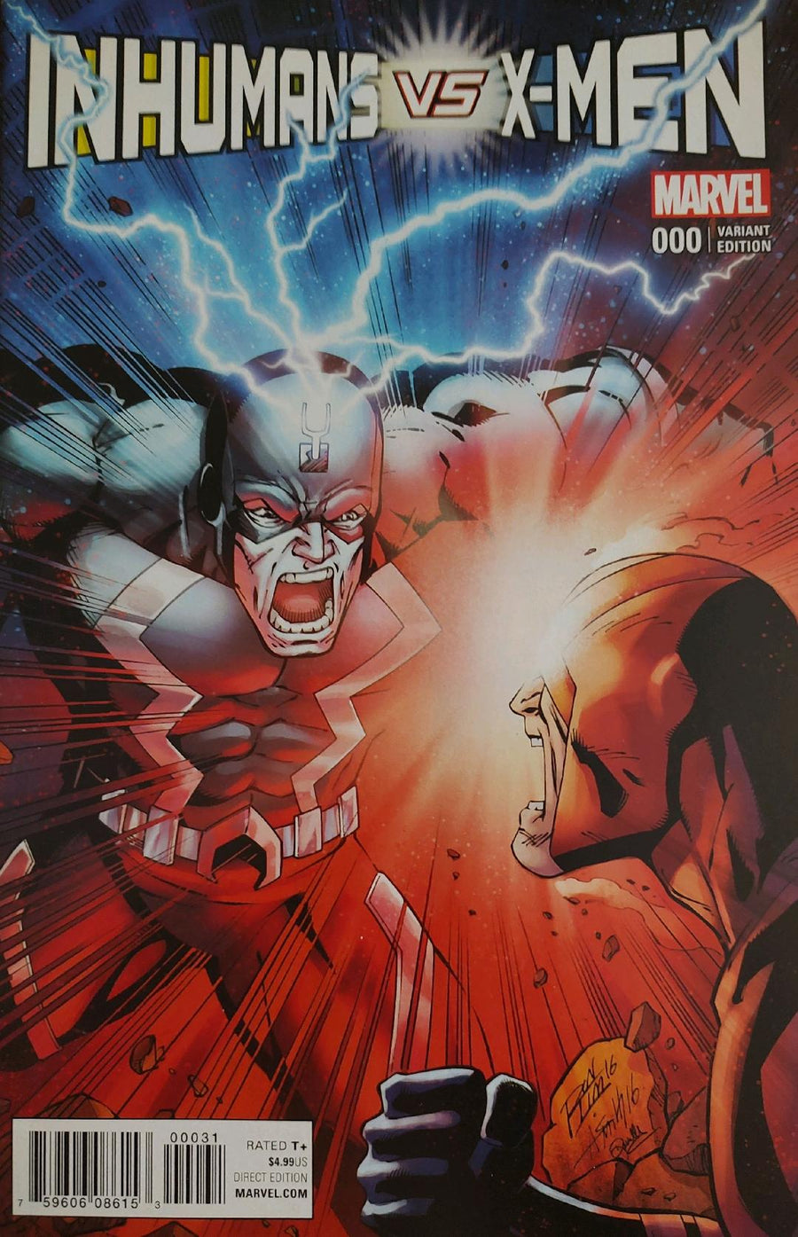 Inhumans vs X-Men #000 Comic Book