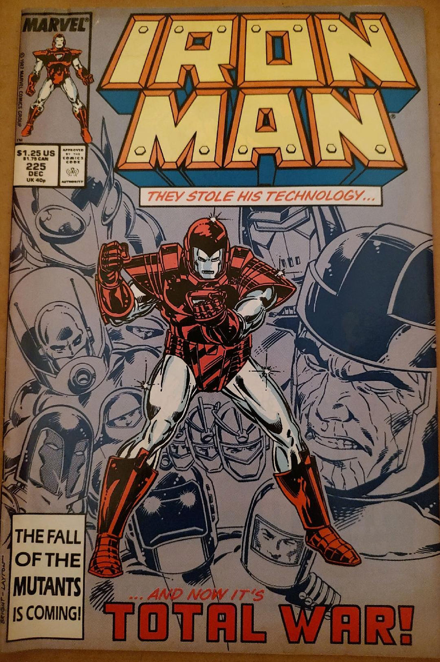 Iron Man #225 Comic Book