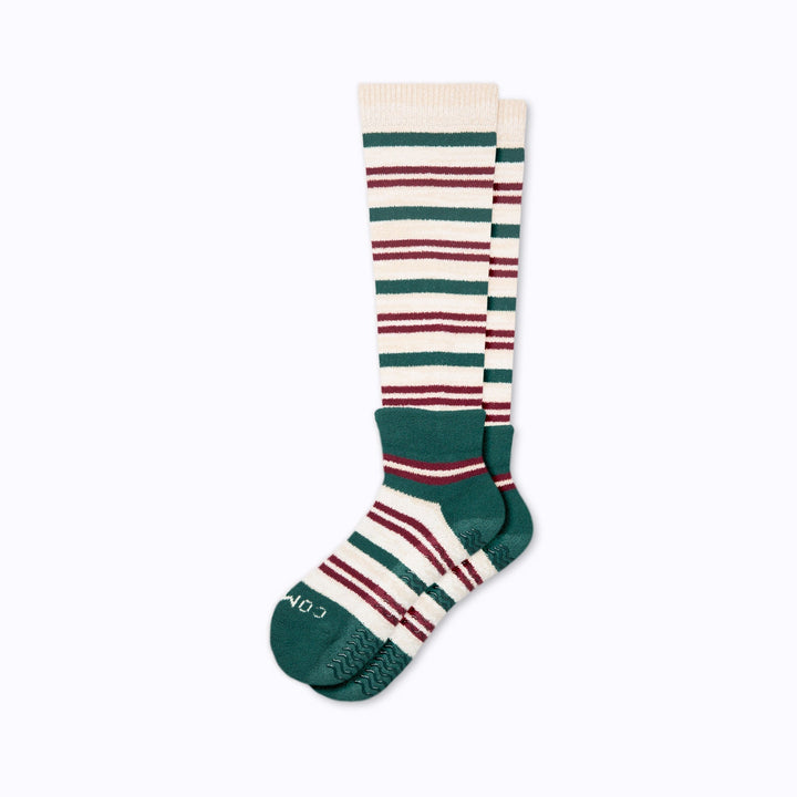 Cozy Grip Compression Slipper Socks - Xmas