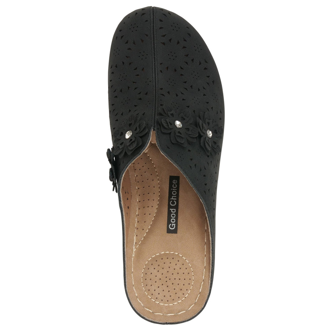 Women's Krista Black Flat Sandal