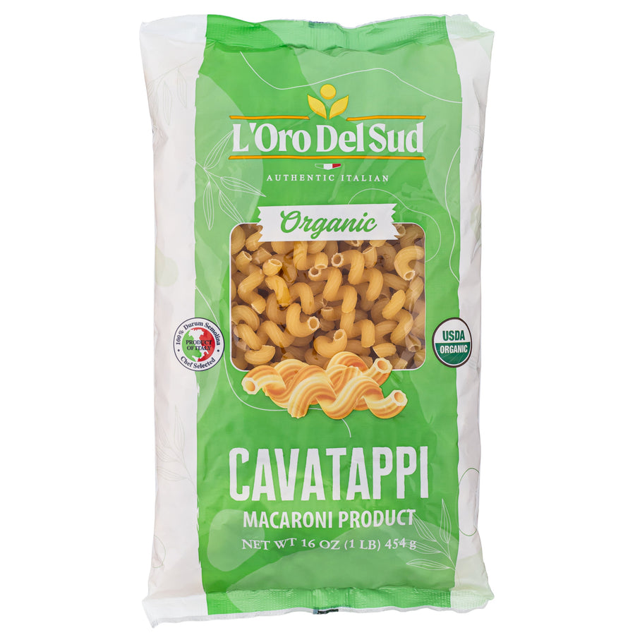 L'Oro Del Sud, Organic Cavatappi Pasta, 20 Pack x 1 lbs.