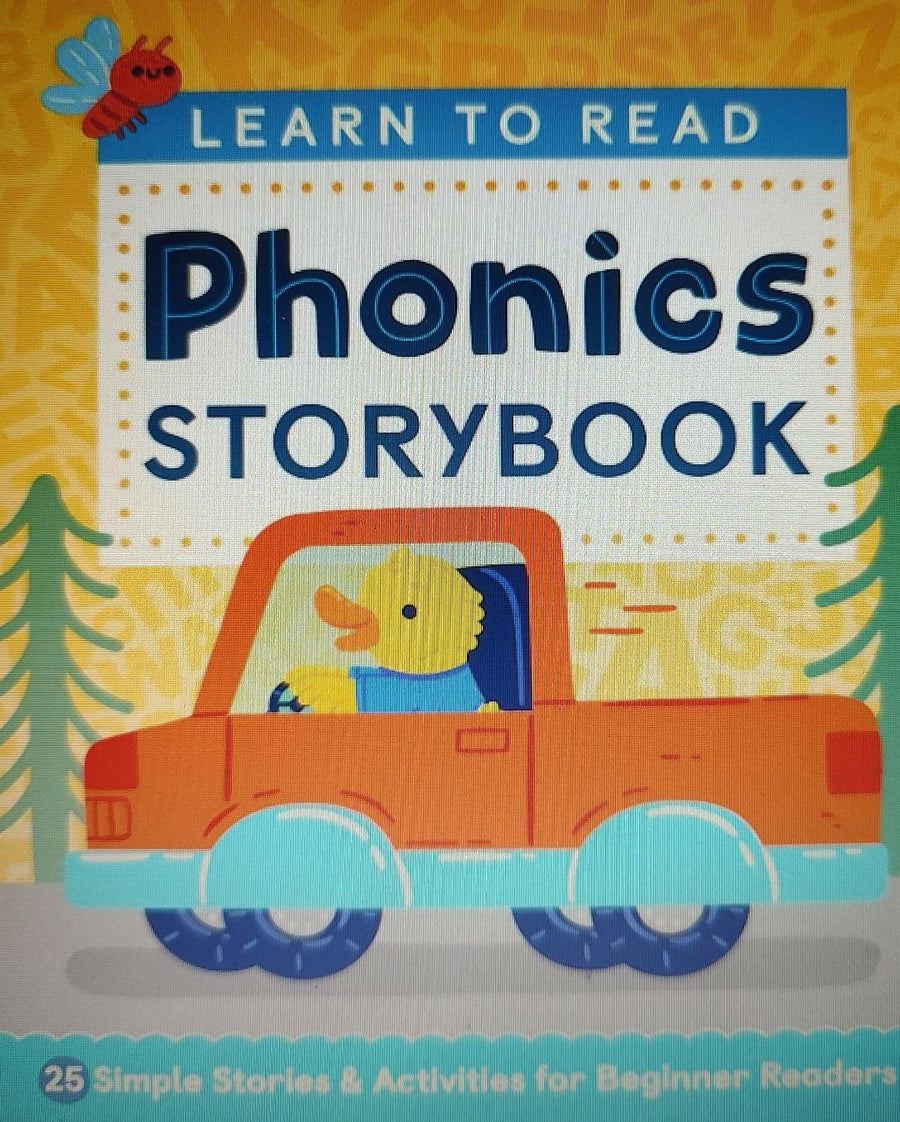 Learn to Read: Phonics Storybook: 25 Simple Stories & Activities for Beginner Readers Book