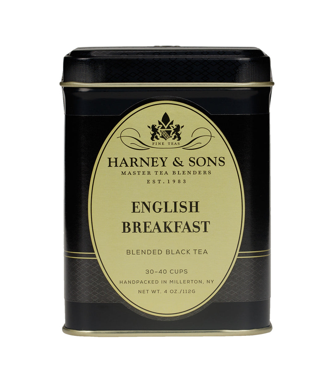 English Breakfast Tea Tin Front