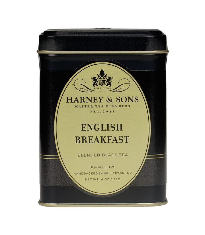English Breakfast Tea Tin Front