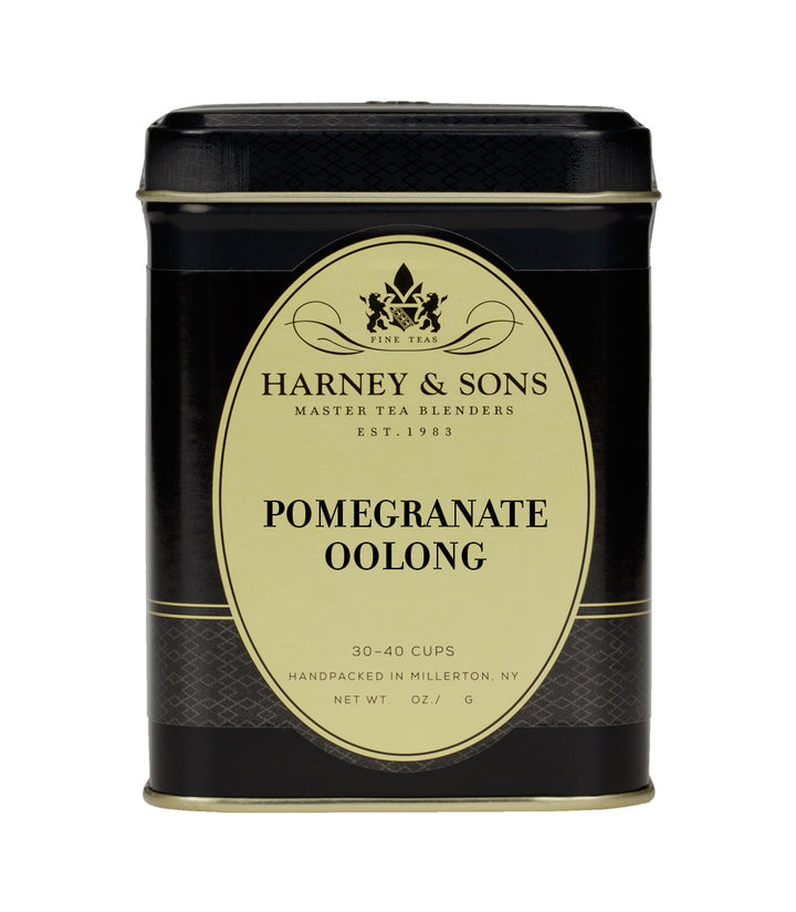 Pomegranate Oolong Tea Tin.