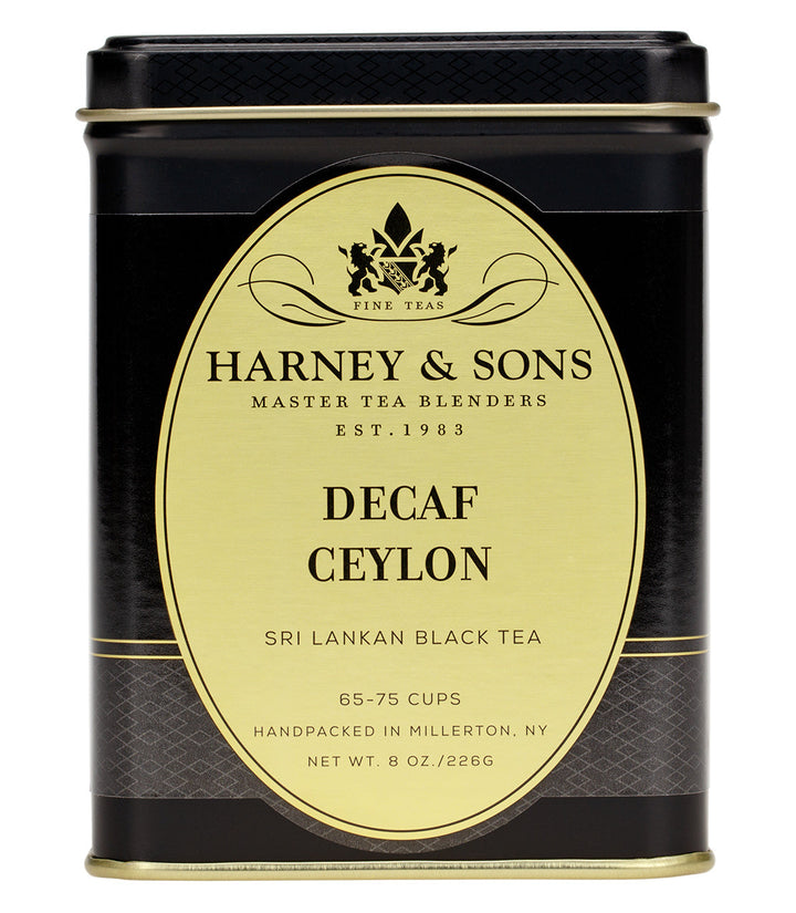 Decaf Ceylon Decaf Orange Pekoe Tea Tin