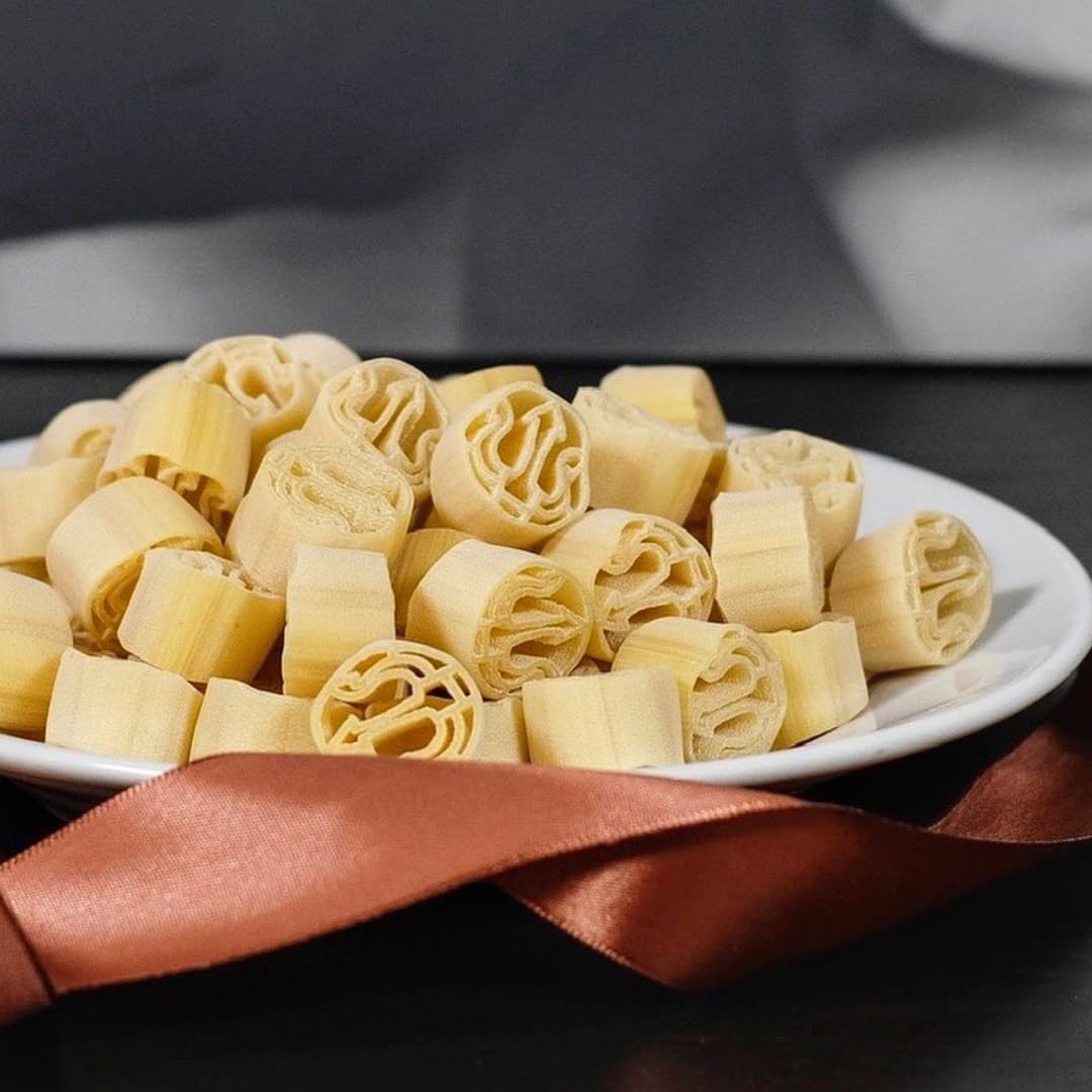 Marulo, Tritone Oplontino Pasta, Artisan Bronze Die-Cut Pasta, 12 Pack x 1.1 lbs.