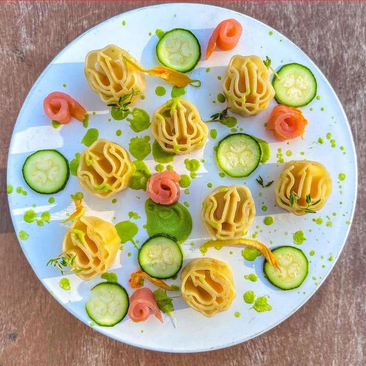 Marulo, Tritone Oplontino Pasta, Artisan Bronze Die-Cut Pasta, 12 Pack x 1.1 lbs.