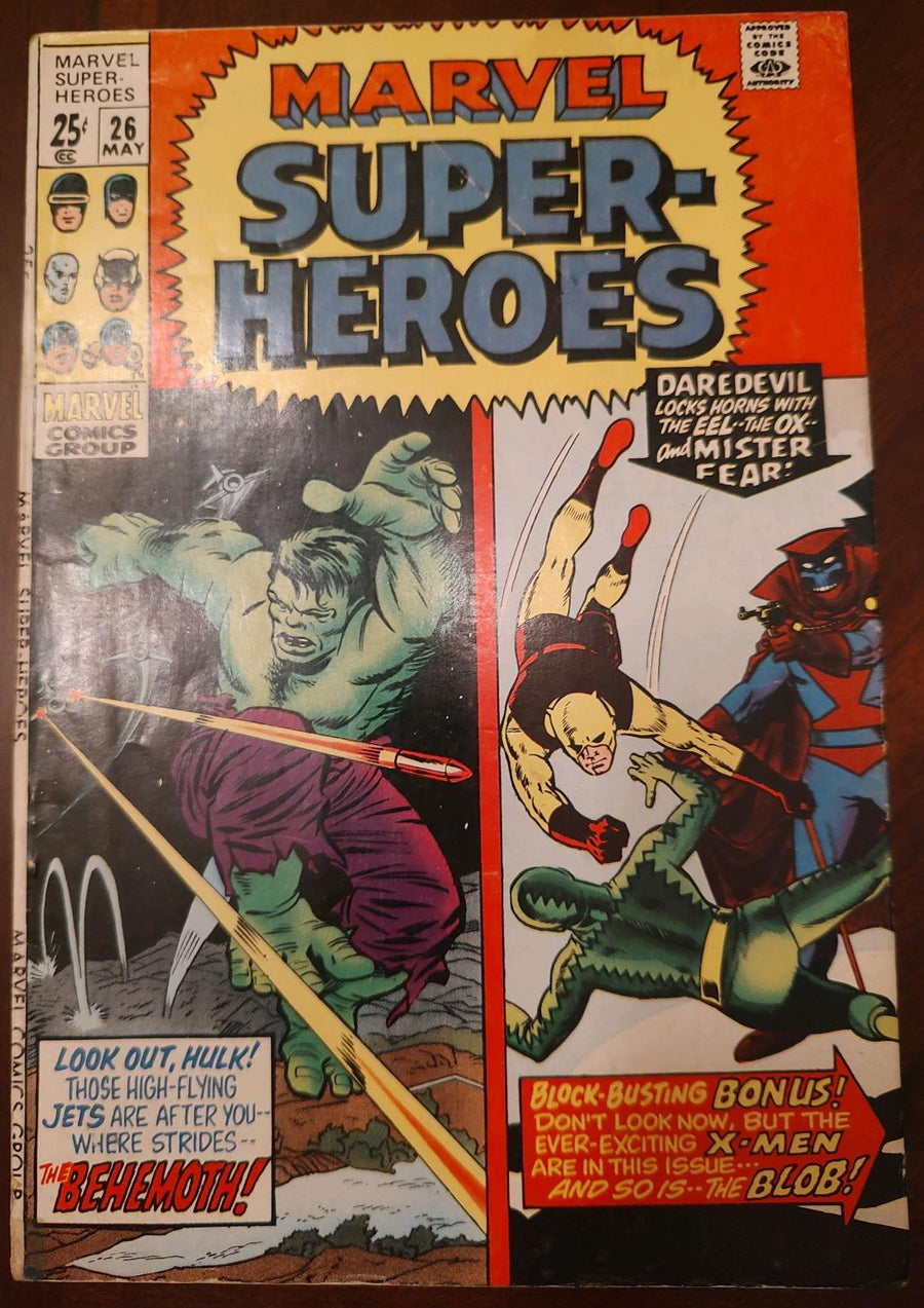 Marvel Super-Heroes #26 Comic Book