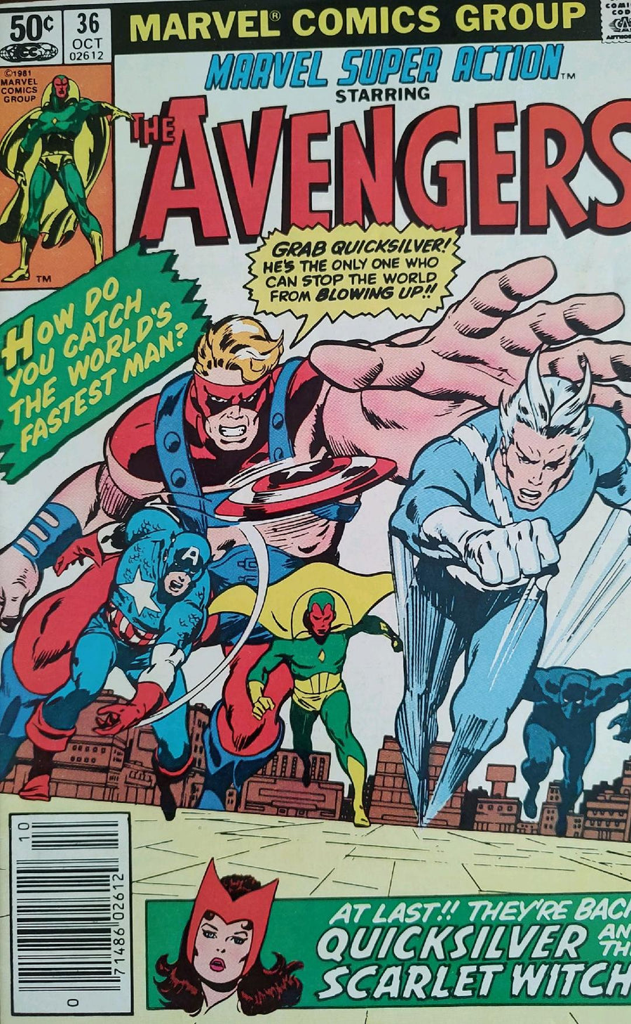 Marvel Super Action #36 Comic Book