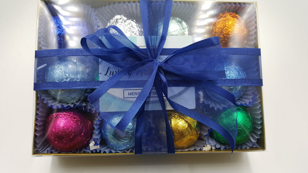 Gift Set with 12 Foil Wrapped 2.5 oz. Bath Bombs