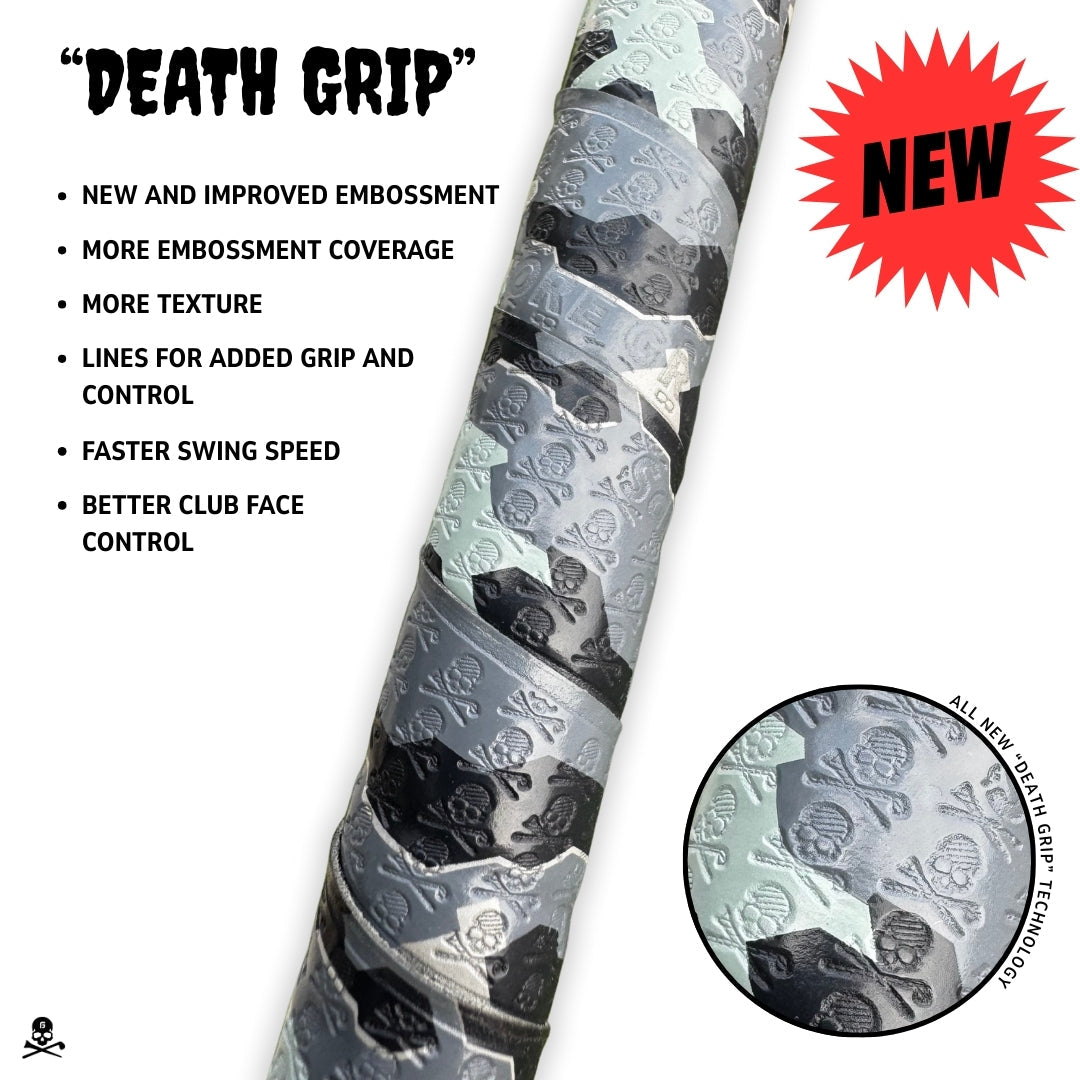 Grey Camo V2 Golf Club Grips