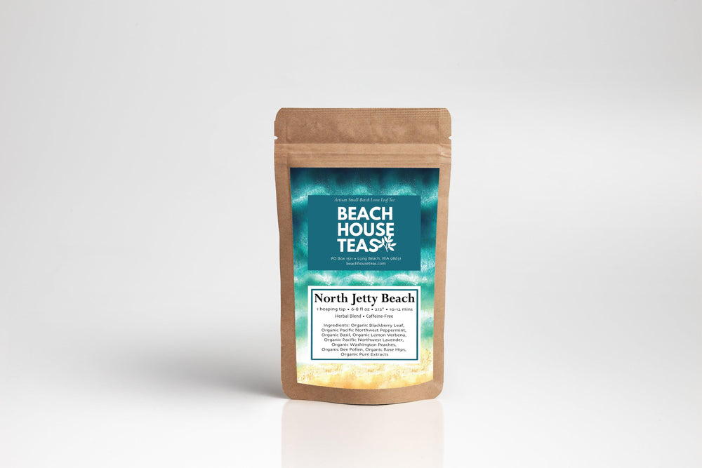 North Jetty Beach Tea Bag