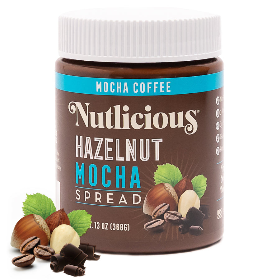 Nutlicious, Hazelnut Mocha Spread, 13 oz.