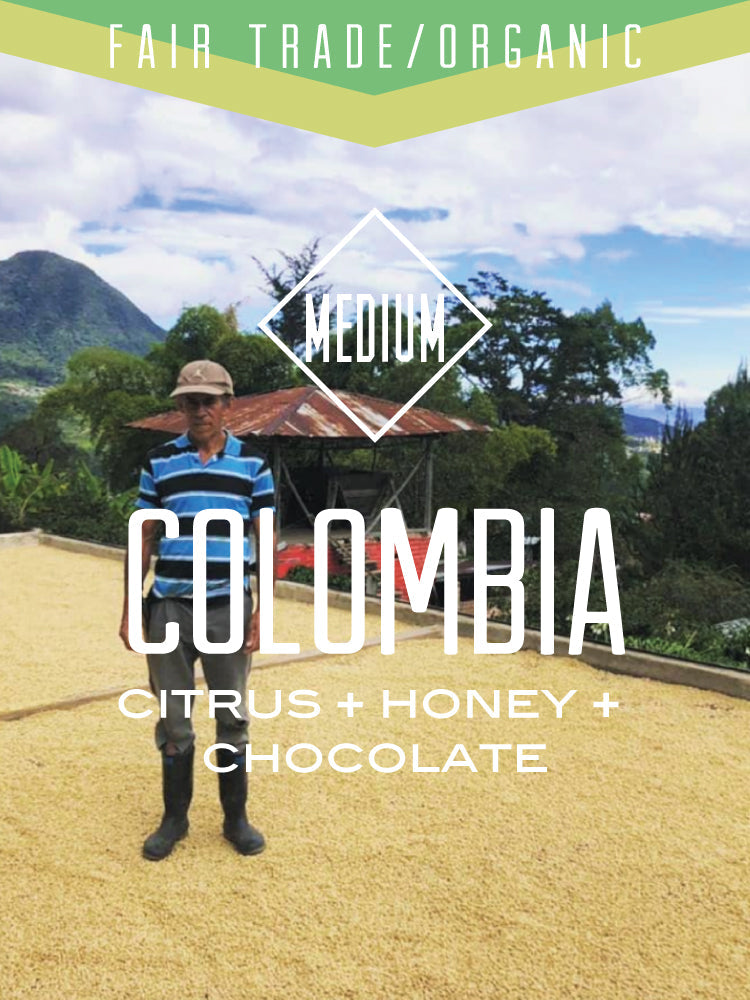 Organic Fair-Trade Colombia Narino.