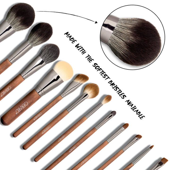 Pro Full-Face Brush Series Set