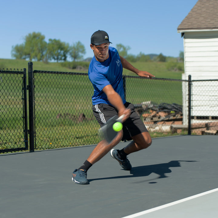 Moment SF1 -Comp Performance Pickleballs for True Gameplay 12 Balls Hitting Ball.