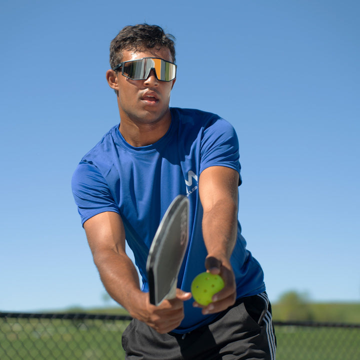 Moment SF1 -Comp Performance Pickleballs for True Gameplay 12 Balls with Model.