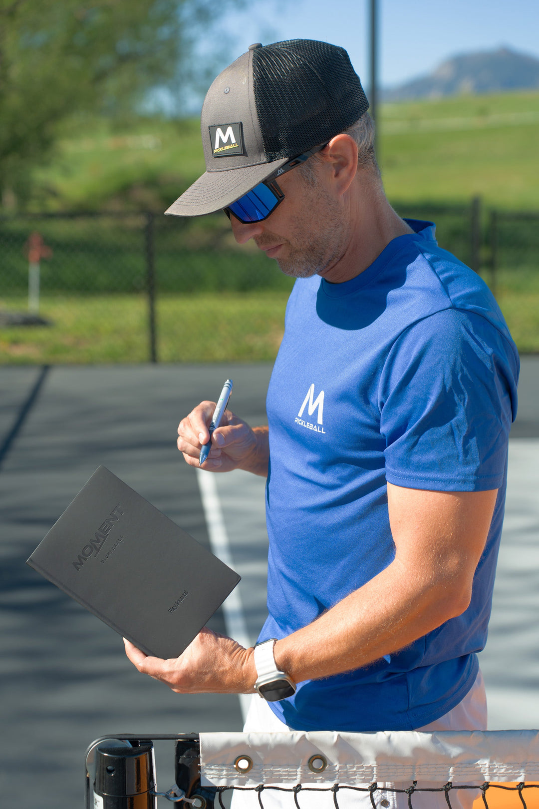 Moment Pickleball Practice and Play Mindfulness Journal with Coach.