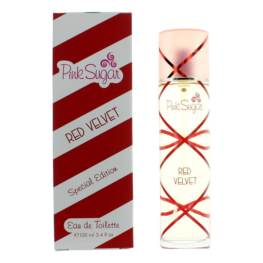 Pink Sugar Red Velvet Special Edition by Aquolina, 3.4oz EDT Spray for Women