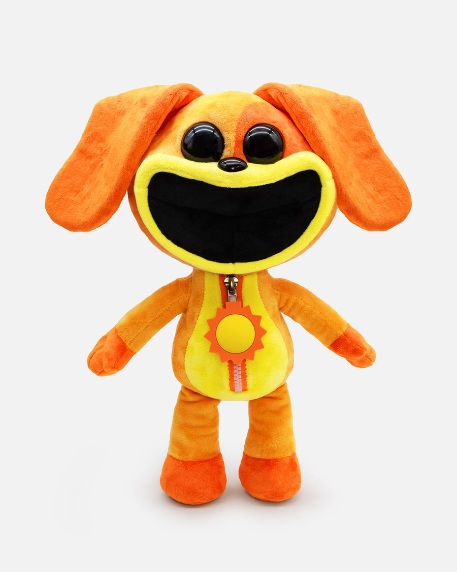 Dog Day Plush 14-Inch Soft Toy with Zipper