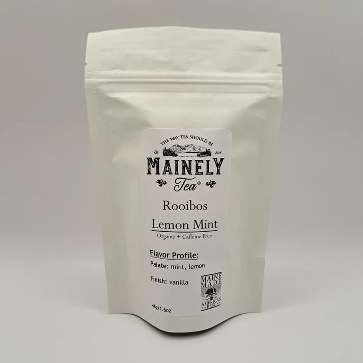 Organic Rooibos Lemon Mint Tea Caffeine Free