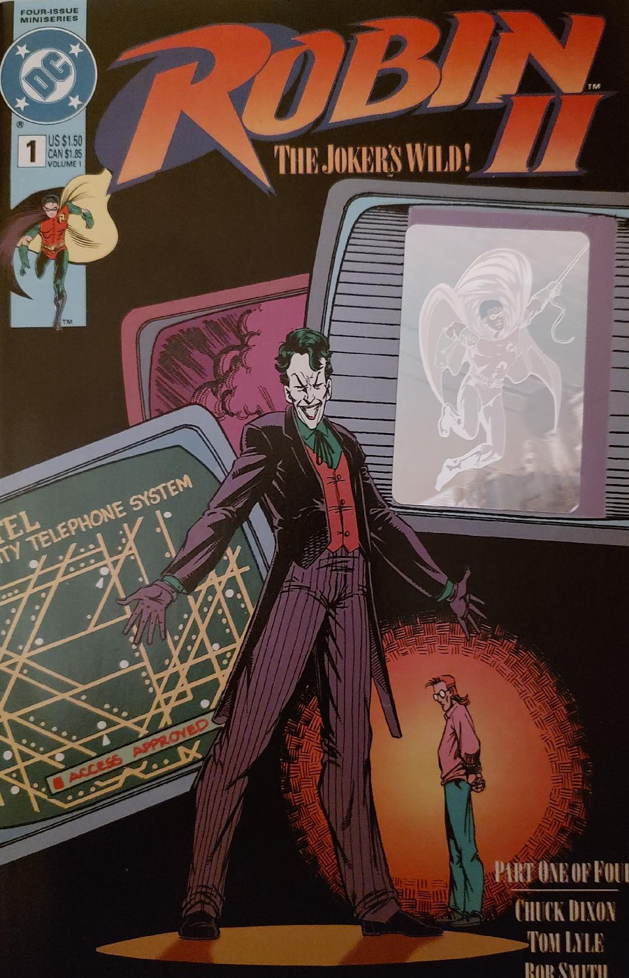 Robin II The Jokers Wild #1 (Variant 1D) Comic Book Hologram Cover