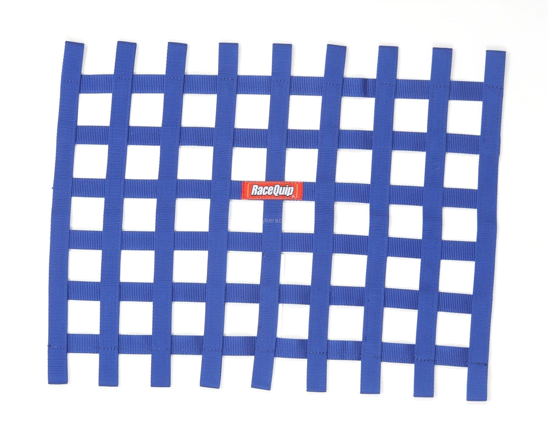 Ribbon Window Net Blue Non-SFI