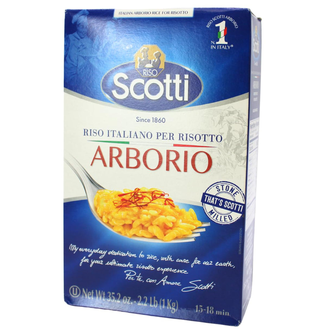 Riso Scotti Arborio Rice – 2.2 lbs. (1 kg)