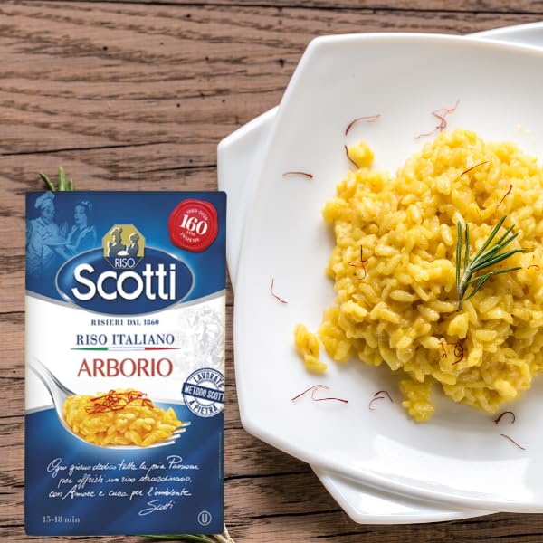 Riso Scotti Arborio Rice – 2.2 lbs. (1 kg)