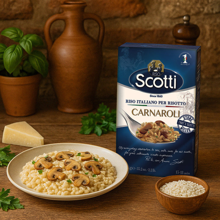 Riso Scotti, Carnaroli Rice Box, 2.2 lbs. (1 kg)