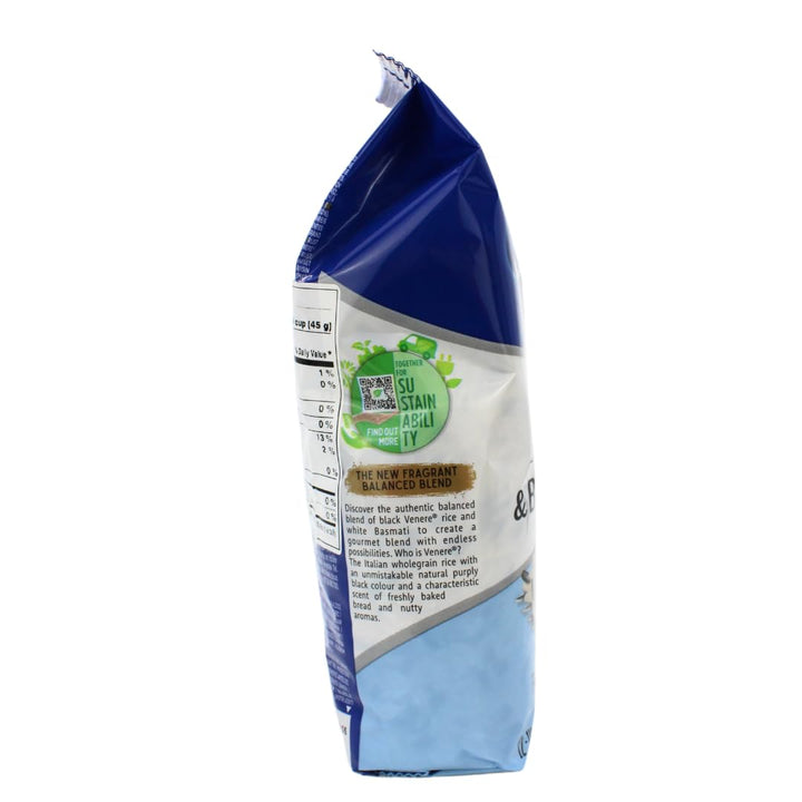 Riso Scotti, Venere Italian Black Rice and Basmati Rice, 17.6 oz. (500 g)