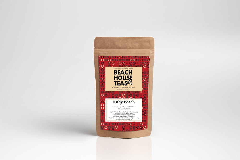 Ruby Beach Tea Bag