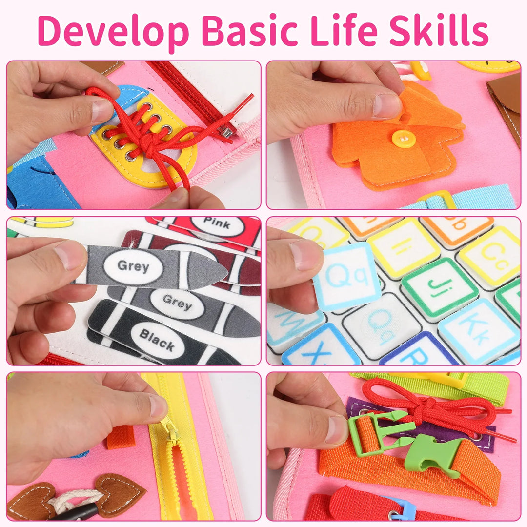 Busy Board Book for Toddlers