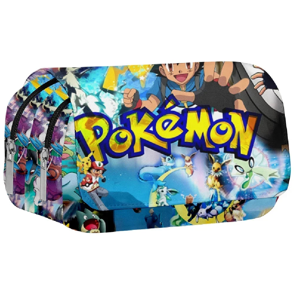 Pokémon themed product packaging with characters and logo.