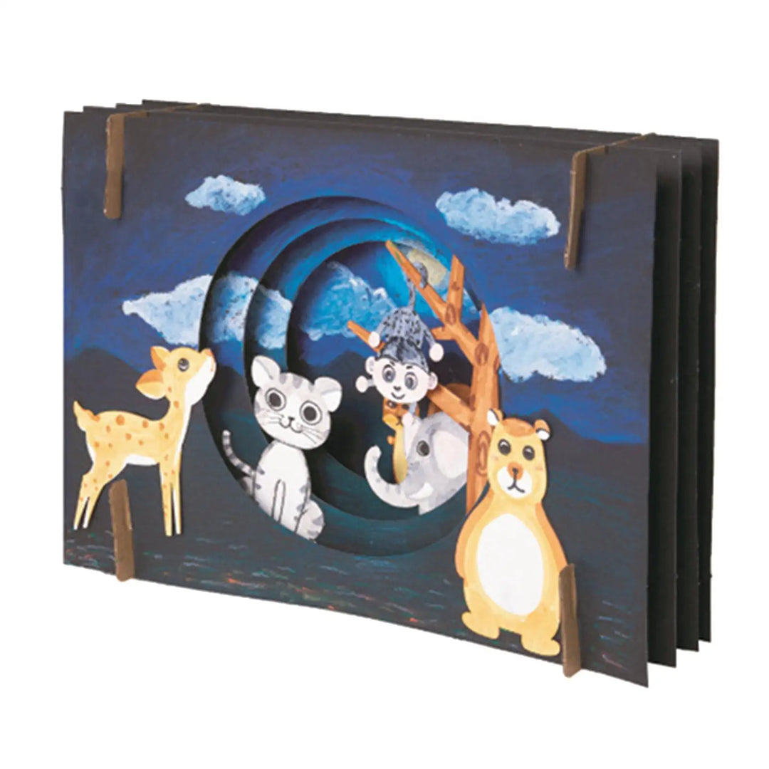 3D Coloring Craft Kit Art and Puzzle Set for Kids