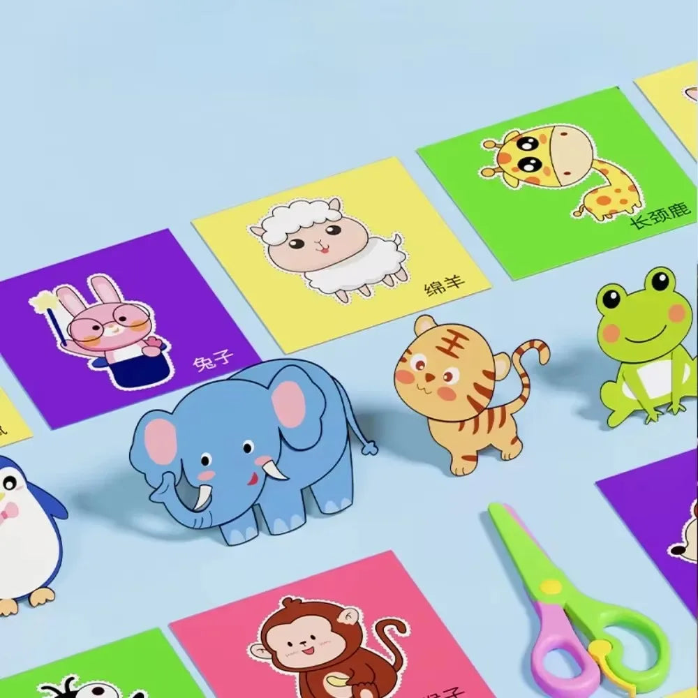 DIY Cartoon Scrapbooking Paper Art Craft Kit