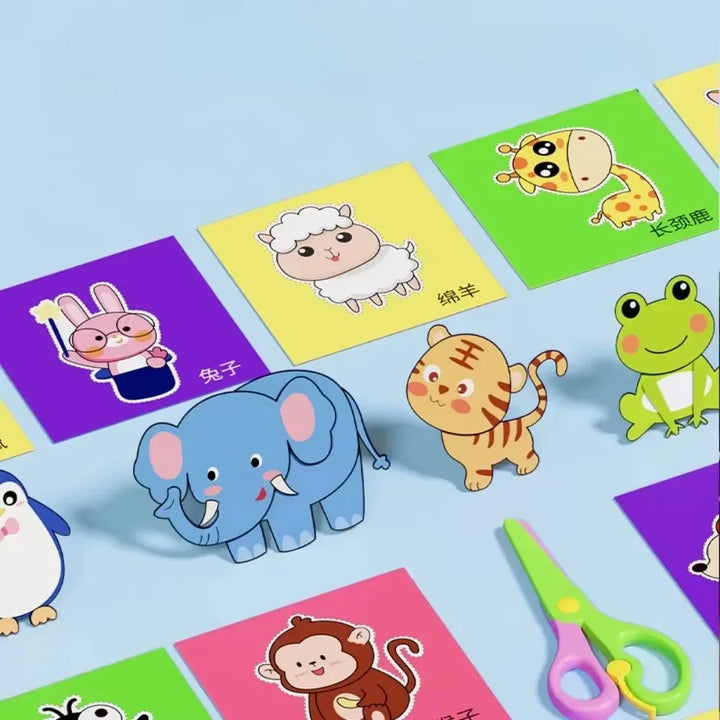 DIY Cartoon Scrapbooking Paper Art Craft Kit