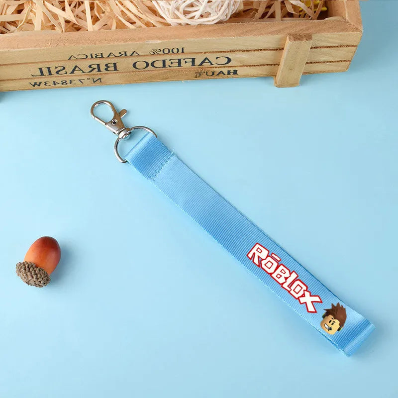 New Roblox Peripheral Keychain Blue