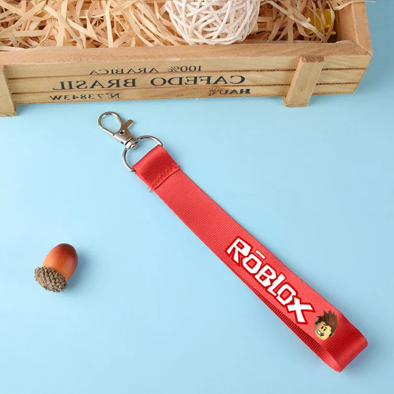 New Roblox Peripheral Keychain Red