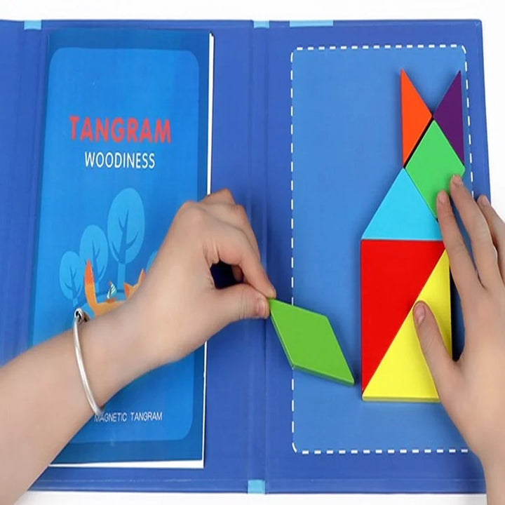 Magnetic Puzzle Book Educational Toy Photo