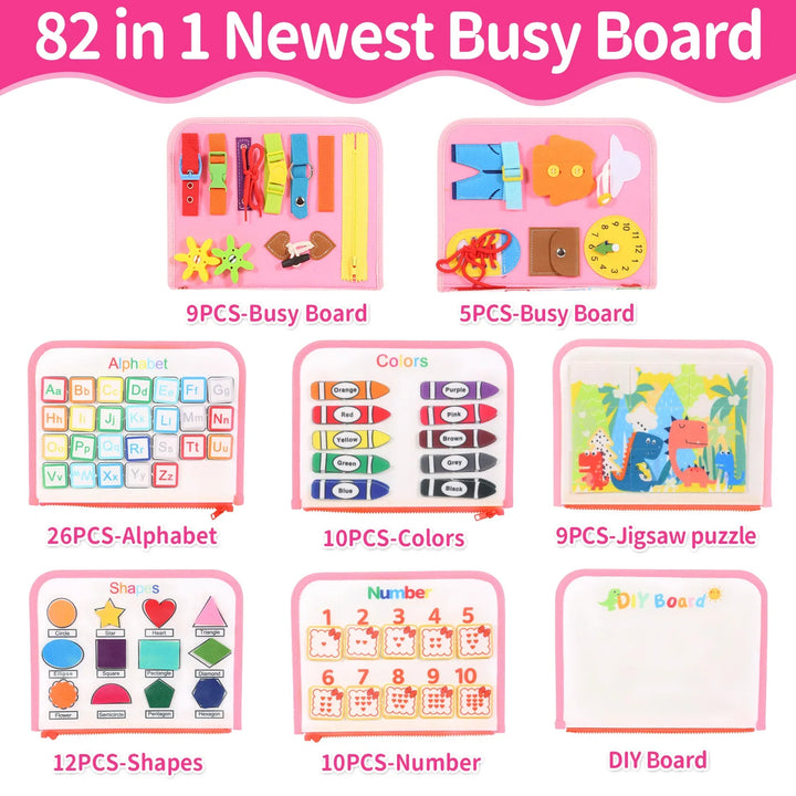 Busy Board Book for Toddlers