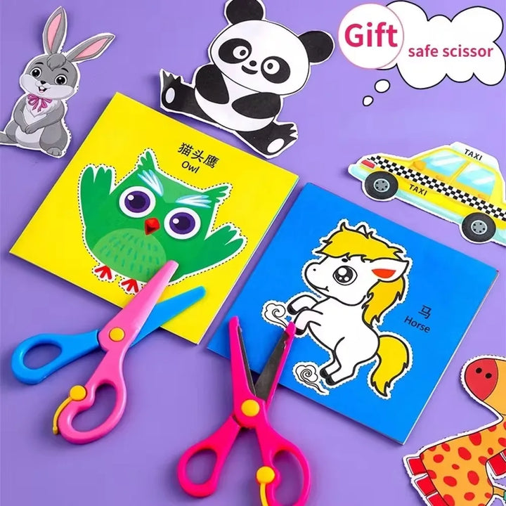 DIY Cartoon Scrapbooking Paper Art Craft Kit