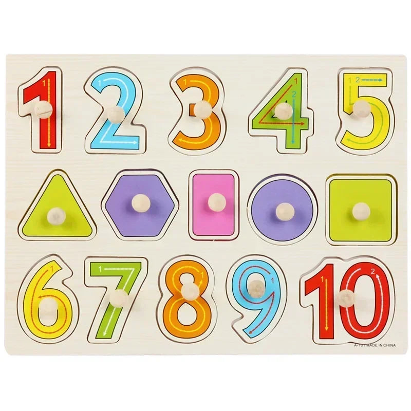 Wooden Puzzle – Educational Toy for Kids