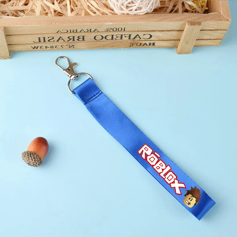 New Roblox Peripheral Keychain Blue Color