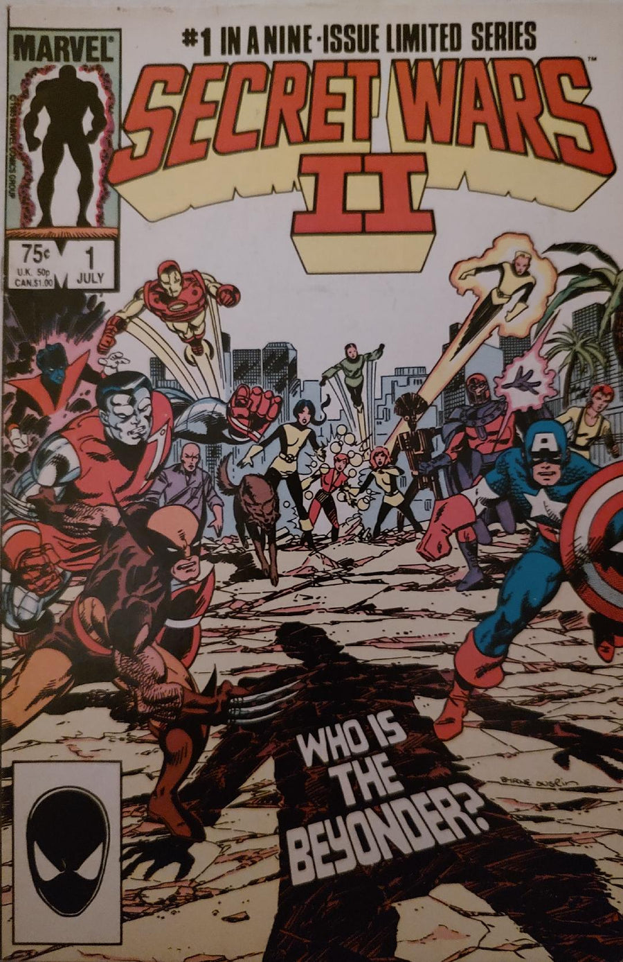 Secret Wars II #1 Comic Book Cover