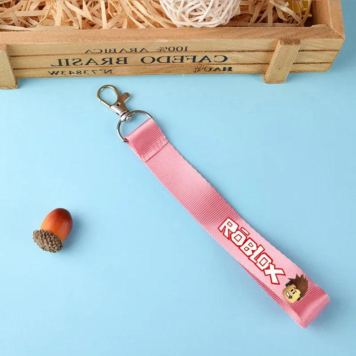 New Roblox Peripheral Keychain Pink