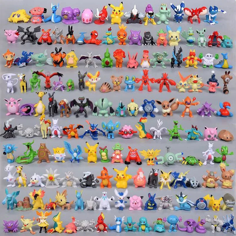 Mini Pokémon 144 Pieces Figures Set